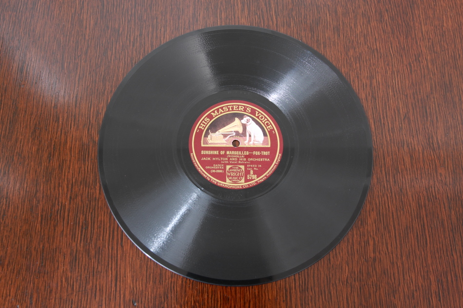 SPレコード盤　10インチ25cm　10　～MOLLY - WALTZ～