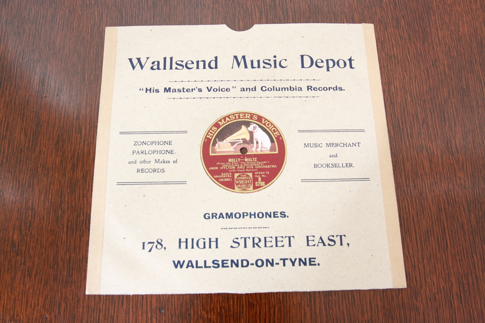 SPレコード盤　10インチ25cm　10　～MOLLY - WALTZ～
