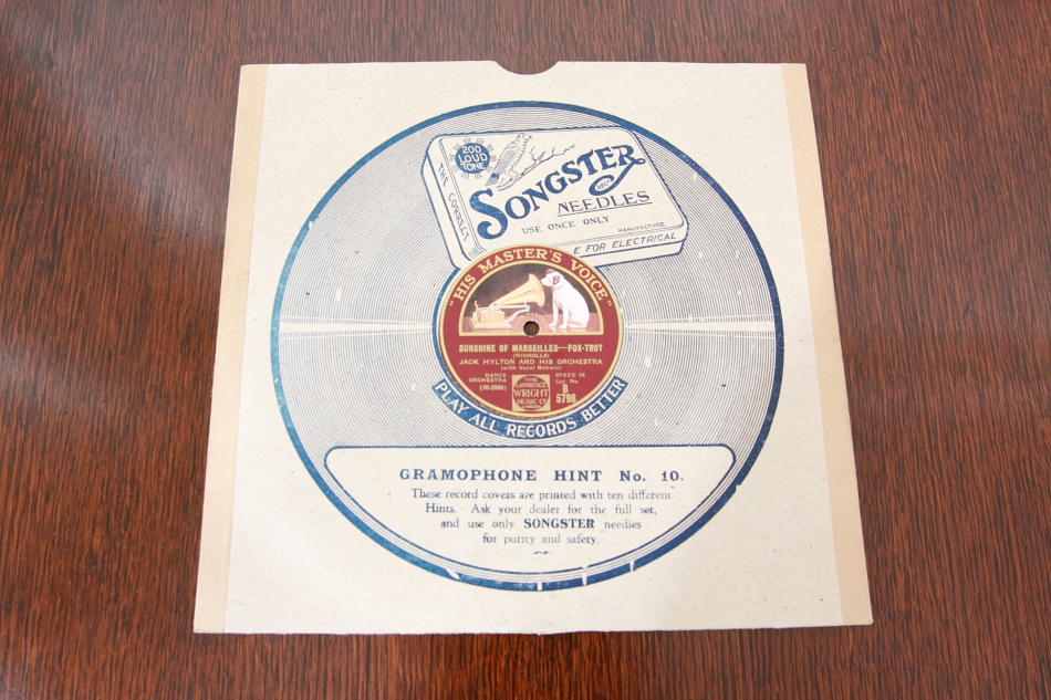 SPレコード盤　10インチ25cm　10　～MOLLY - WALTZ～