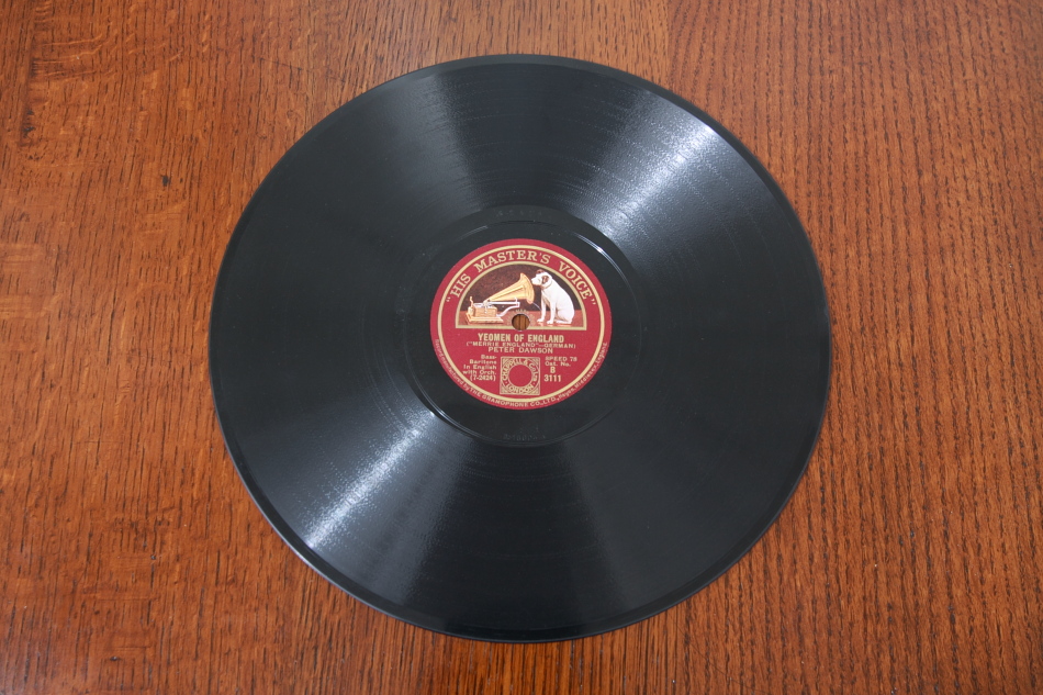 SPレコード盤　10インチ25cm　13　～DRAKE GOES WEST～