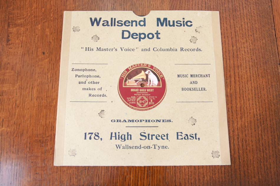 SPレコード盤　10インチ25cm　13　～DRAKE GOES WEST～