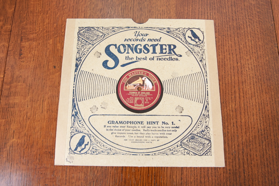 SPレコード盤　10インチ25cm　13　～DRAKE GOES WEST～
