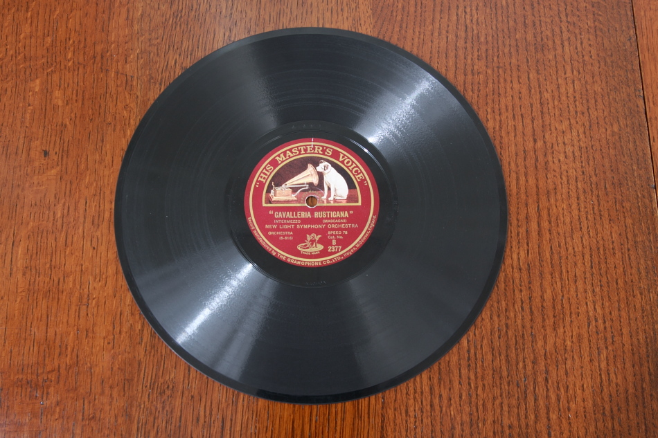 SPレコード盤　10インチ25cm　14　～BARCAROLLE～