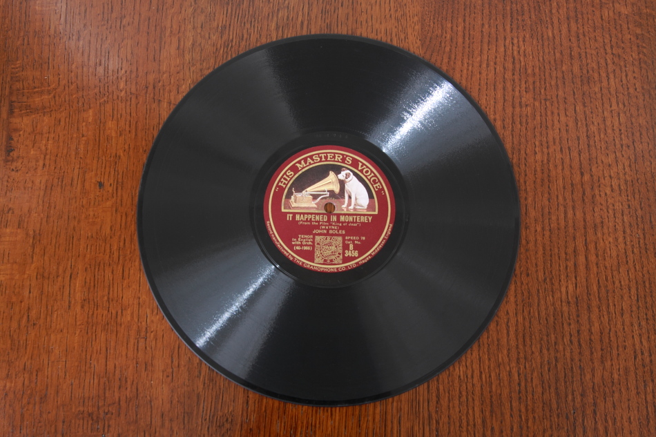SPレコード盤　10インチ25cm　17　～SONG OF THE DAWN～