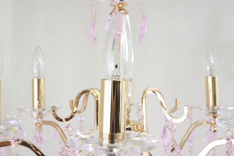 アスフォー社クリスタル ASFOUR CRISTAL シャンデリア (6灯)