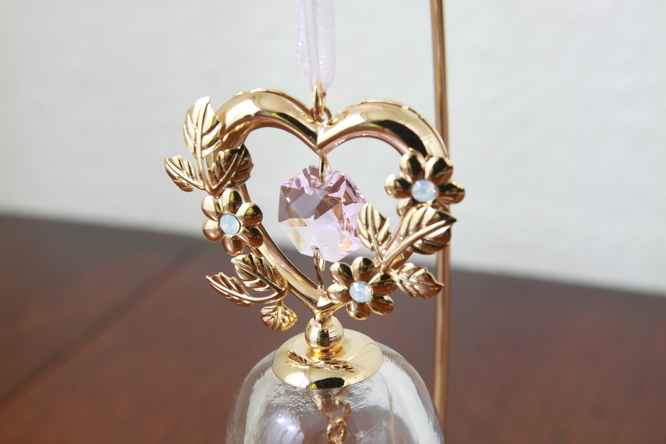スワロフスキーSTRASS®Swarovski®Crystalウィンドチャイム(テーブルベル)