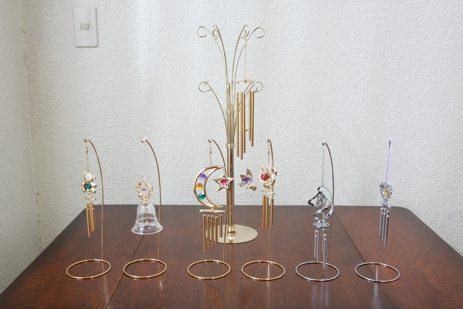 スワロフスキーSTRASS®Swarovski®Crystalウィンドチャイム(テーブルベル)