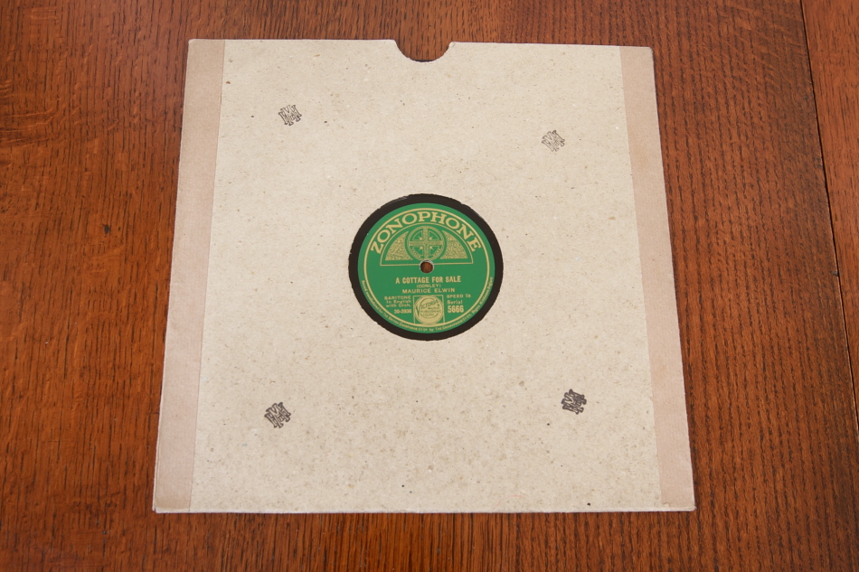 SPレコード盤　10インチ25cm　48　～A COTTAGE FOR SALE～
