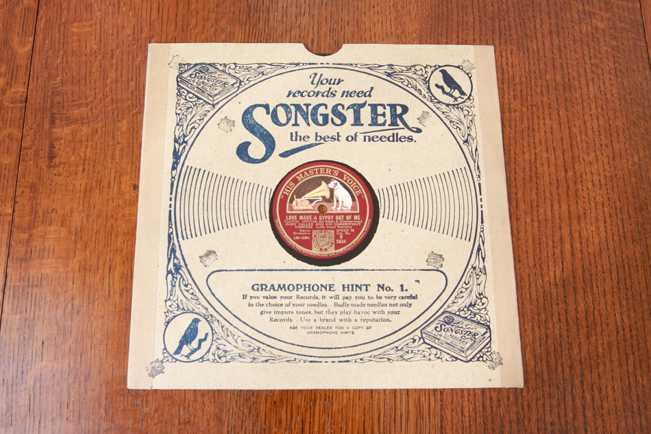 SPレコード盤　10インチ25cm　50　～STEIN SONG～