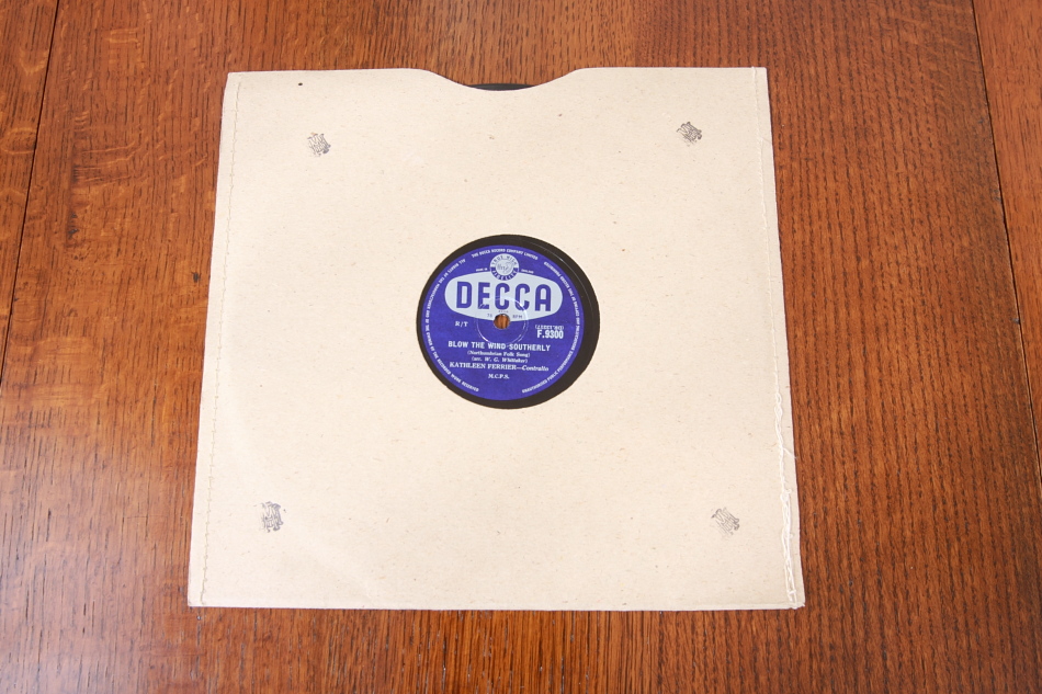 SPレコード盤　10インチ25cm　51　～MA BONNY LAD～