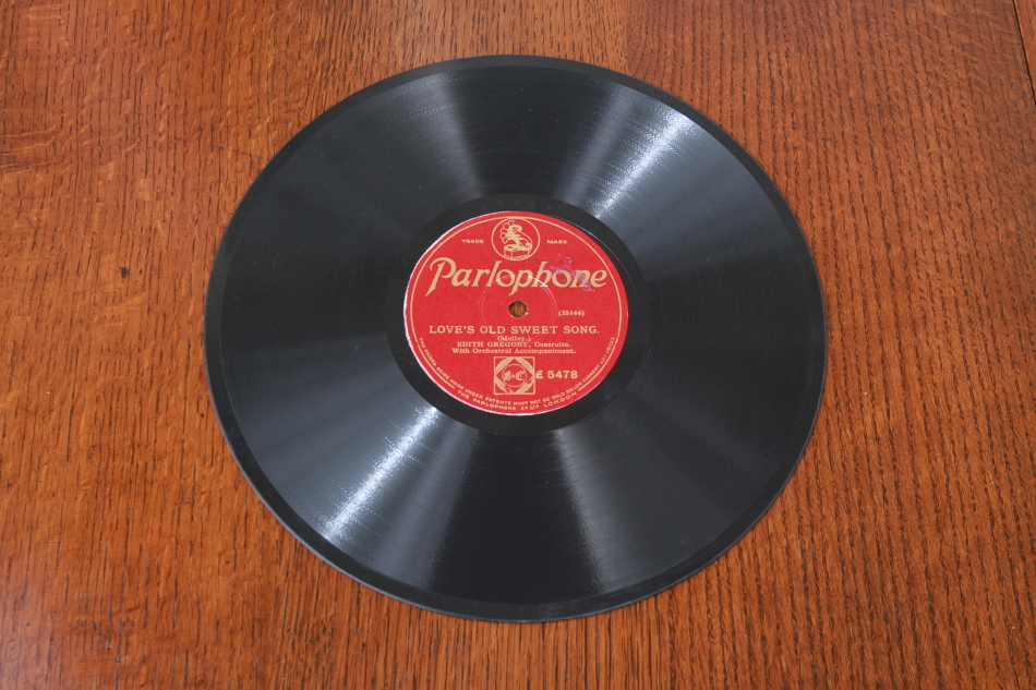 SPレコード盤　10インチ25cm　54 ～SOMEWHERE A VOICE IS CALLIN～