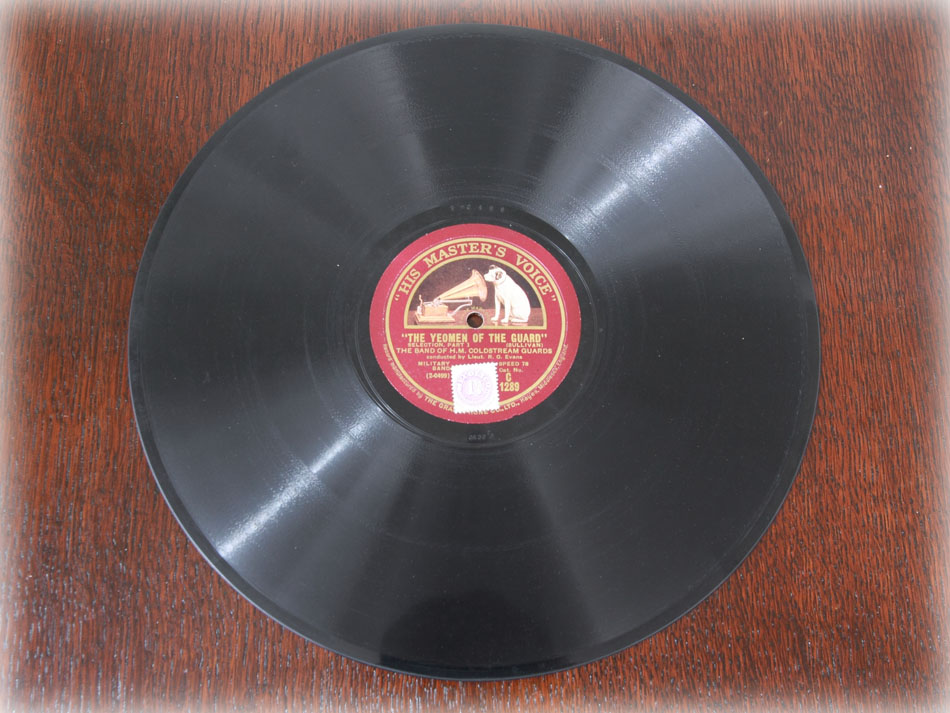 SPレコード盤　12インチ30cm　58 ～THE YEOMEN OF THE GUARD～