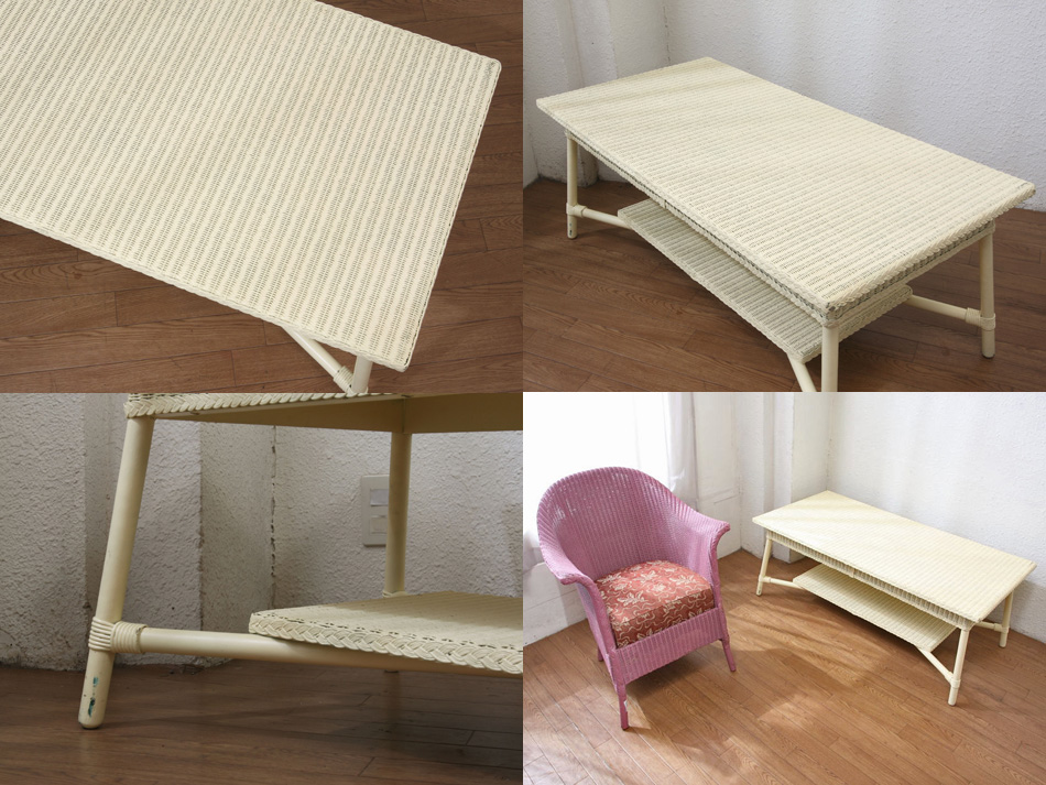 ロイドルームLloyd Loom ラージサイズカフェテーブル