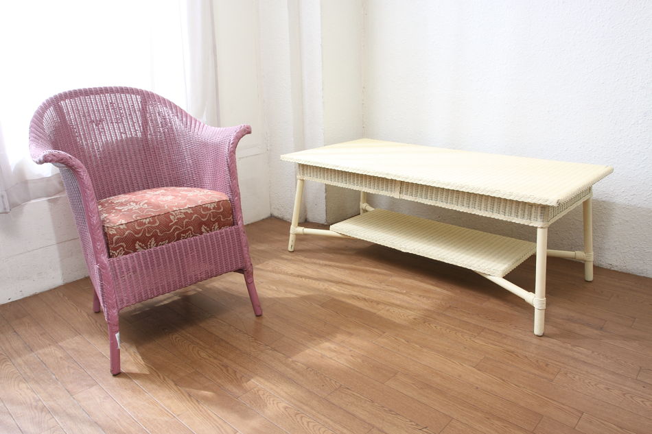 ロイドルームLloyd Loom ラージサイズカフェテーブル