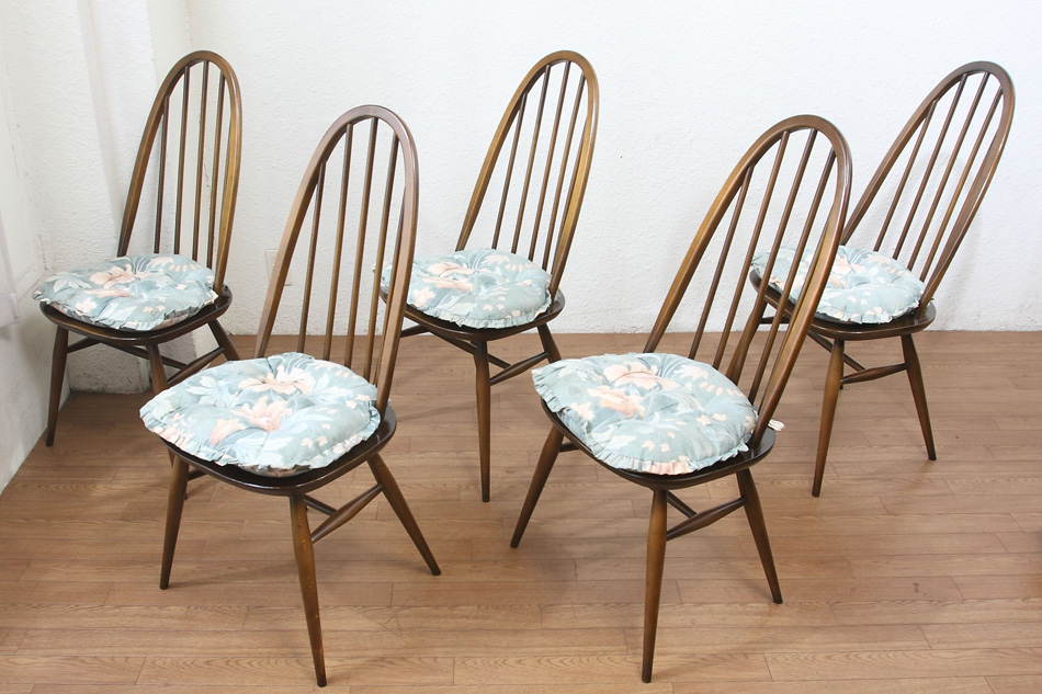 アーコールErcol クエーカーチェア5脚セット