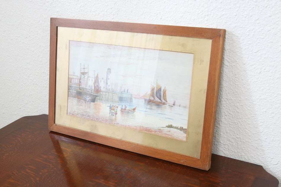 A Coastal scene / Water Colour