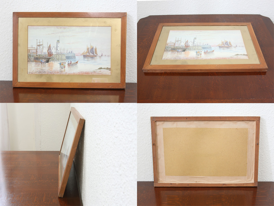 A Coastal scene / Water Colour