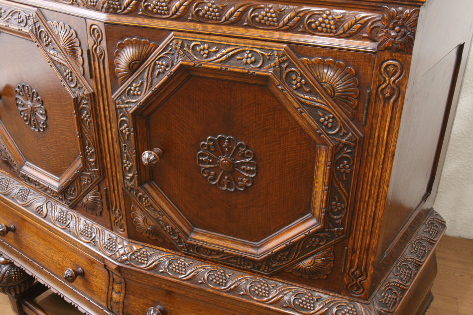 The king of Sideboard ! スーパーバルボスオーク カクテルキャビネット