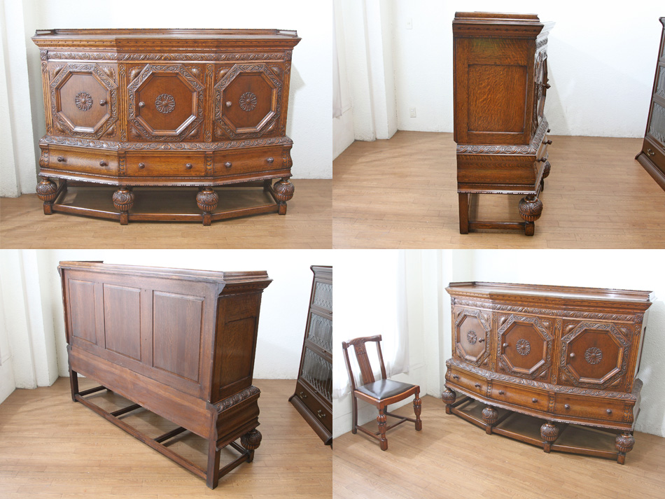 The king of Sideboard ! スーパーバルボスオーク カクテルキャビネット