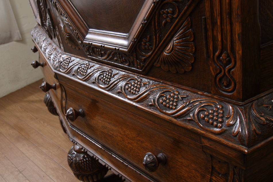 The king of Sideboard ! スーパーバルボスオーク カクテルキャビネット
