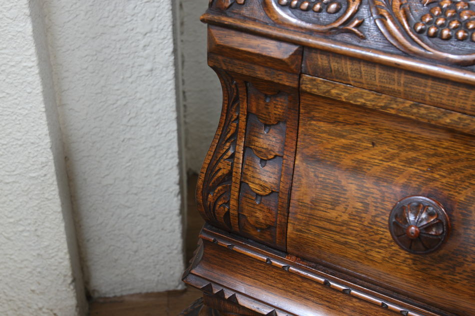 The king of Sideboard ! スーパーバルボスオーク カクテルキャビネット