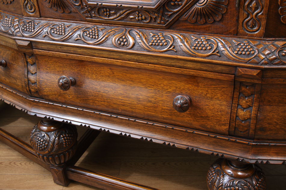 The king of Sideboard ! スーパーバルボスオーク カクテルキャビネット