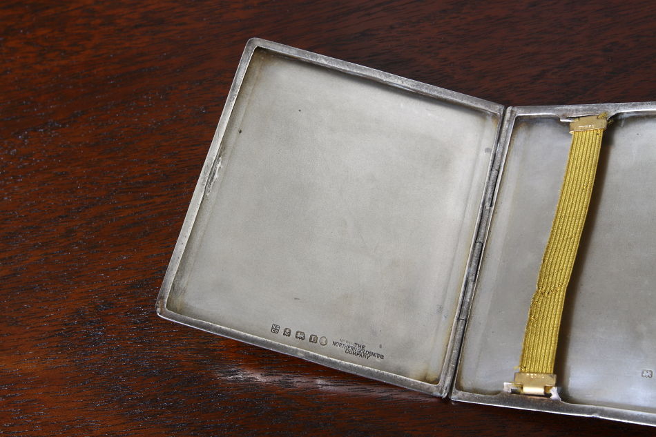 Northern Goldsmith スターリングシルバー シガレットケース