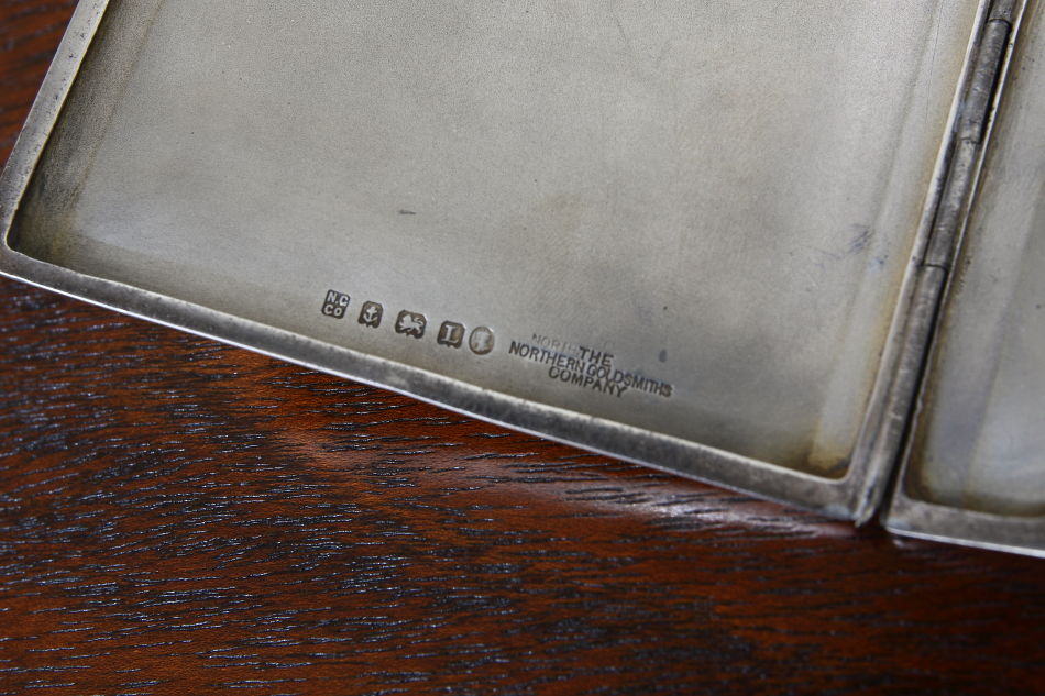 Northern Goldsmith スターリングシルバー シガレットケース