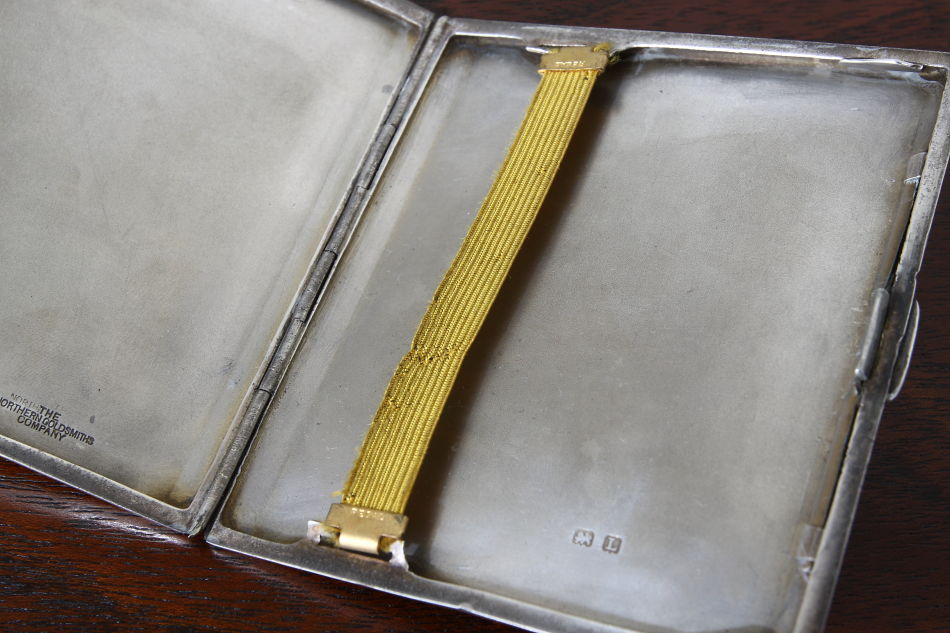 Northern Goldsmith スターリングシルバー シガレットケース