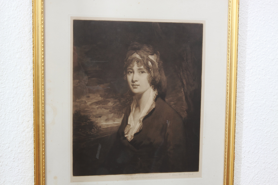 Lady Helen Hall after Sir Henry Raeburn/ art print