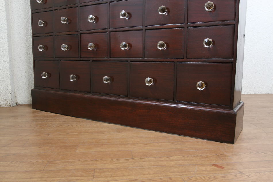 ソリッドマホガニー メディスンチェストmedicine chest