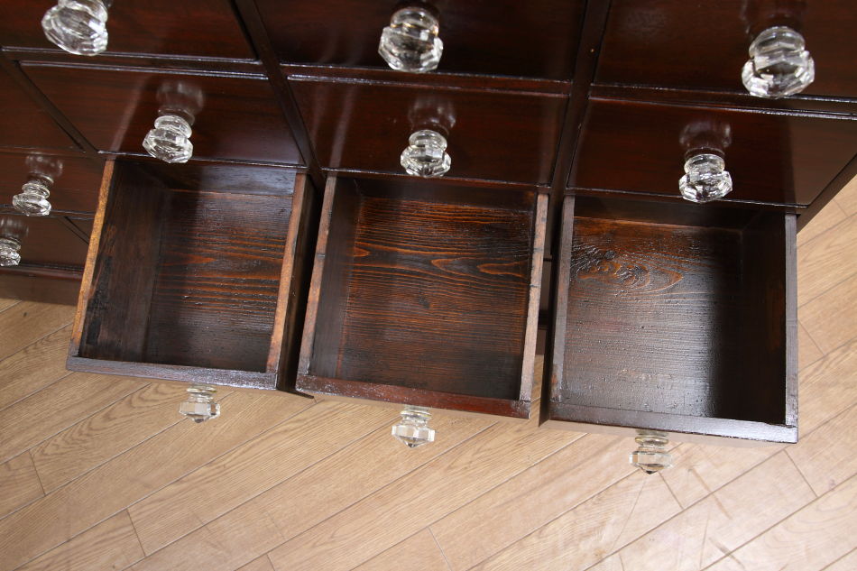 ソリッドマホガニー メディスンチェストmedicine chest