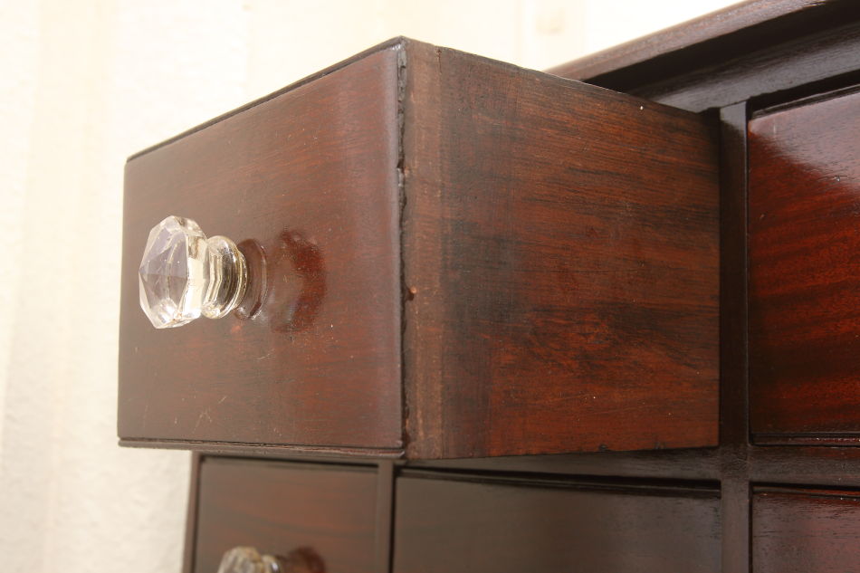 ソリッドマホガニー メディスンチェストmedicine chest