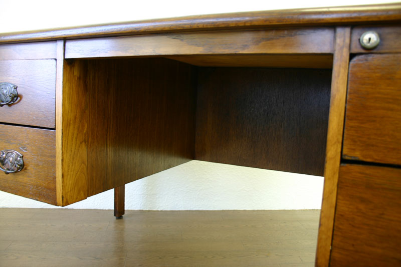 ヴィンテージオークデスク 