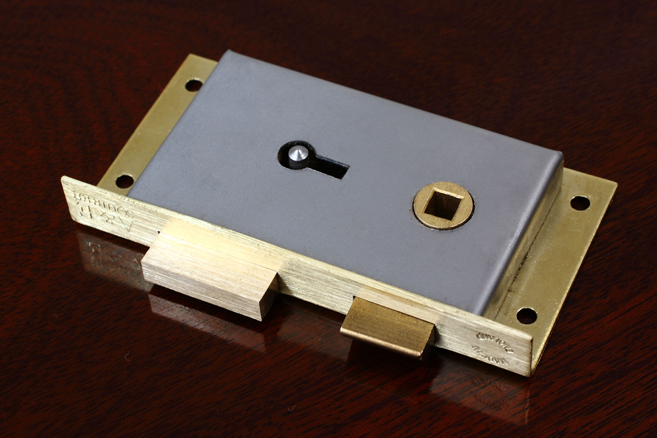 真鍮製ワードローブロック キーセット22　レフト/右開き用　89×47