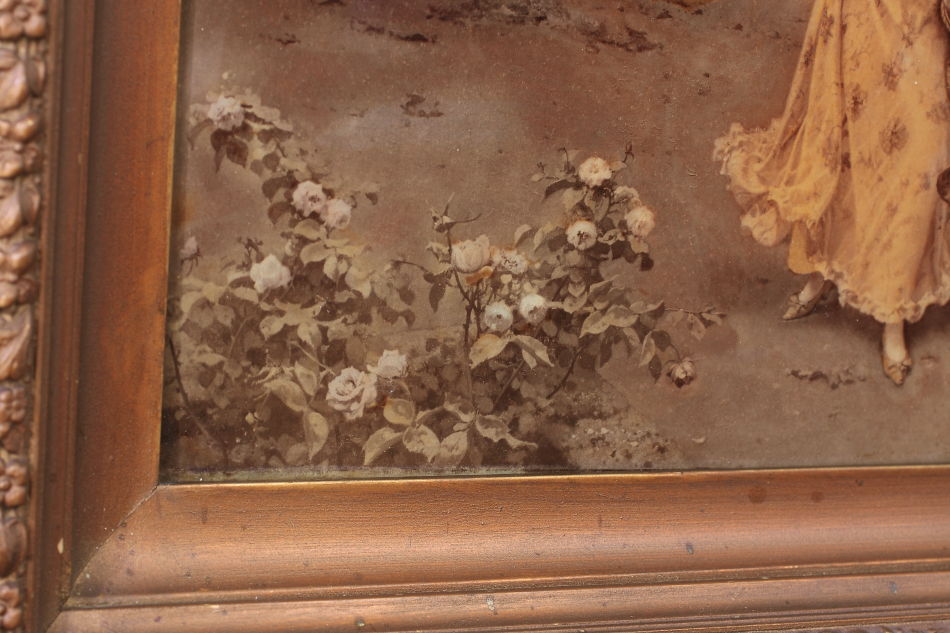 Ladies and Girls in 19c / Crystolian Painting
