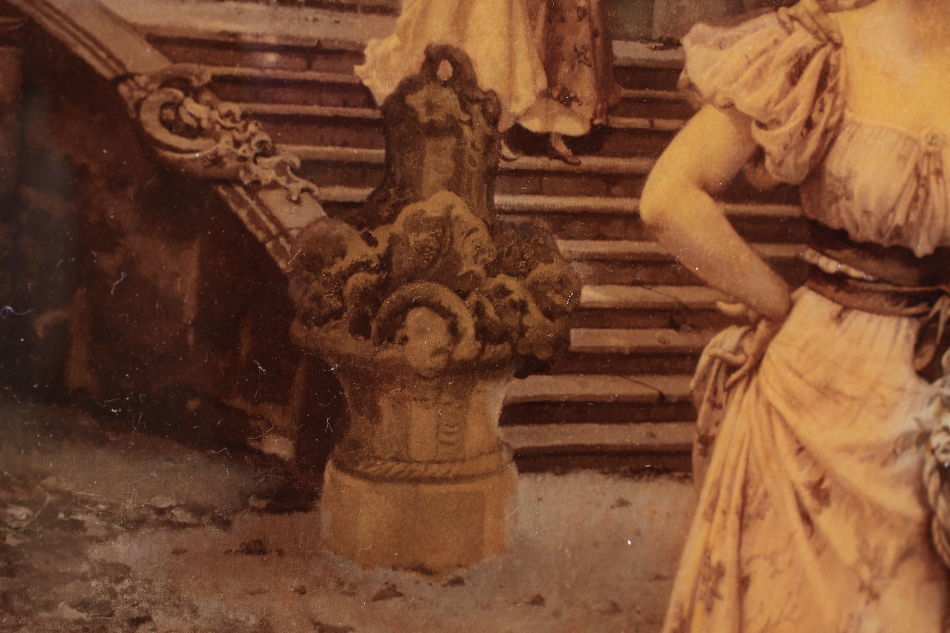 Ladies and Girls in 19c / Crystolian Painting