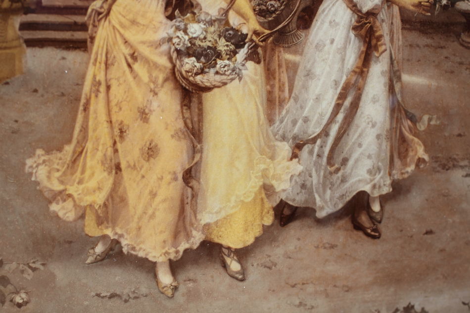 Ladies and Girls in 19c / Crystolian Painting