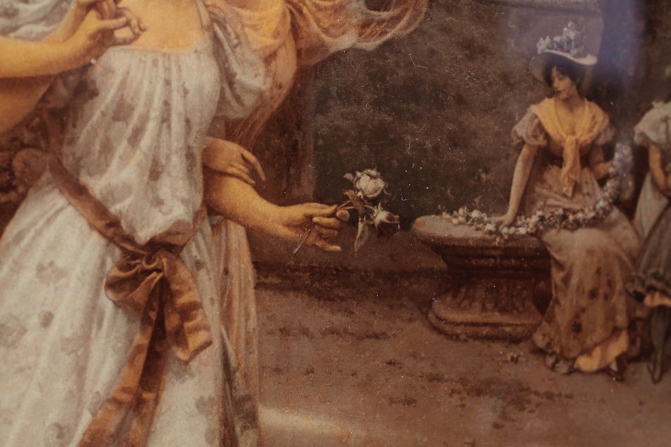 Ladies and Girls in 19c / Crystolian Painting