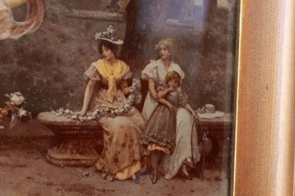 Ladies and Girls in 19c / Crystolian Painting