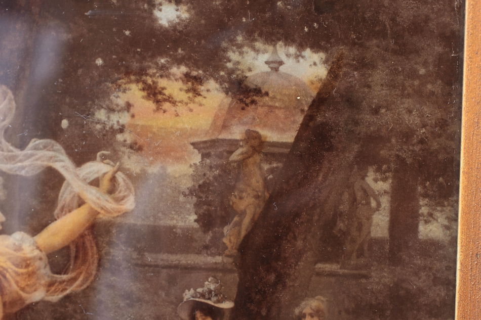 Ladies and Girls in 19c / Crystolian Painting