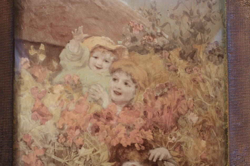 Ladies and Girls in 19c / Crystolian Painting