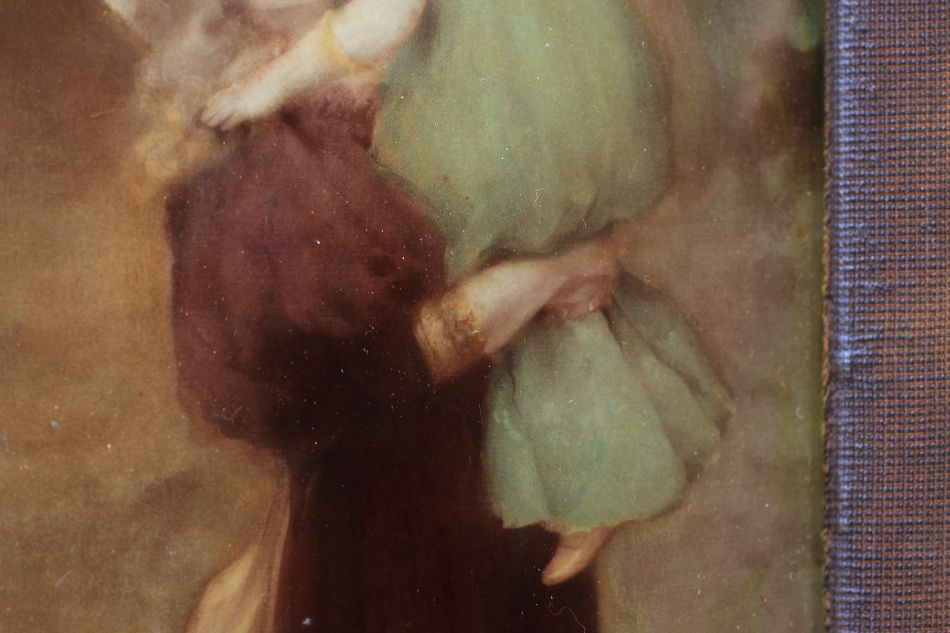 Ladies and Girls in 19c / Crystolian Painting