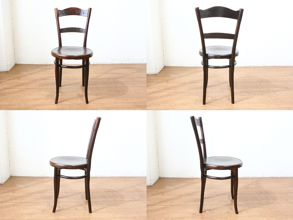 トーネットThonet パネルバックチェア