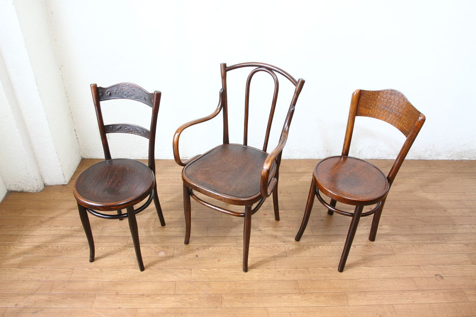 トーネットThonet パネルバックチェア