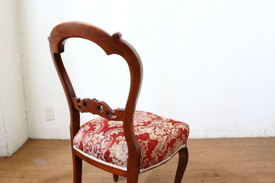 マホガニーバルーンチェア 【リセール品】
