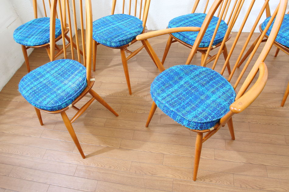 アーコールErcol ダイニングチェア4脚セット
