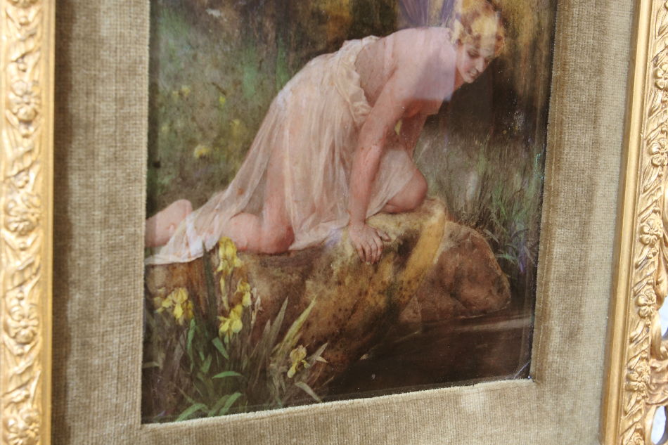 A fairy beside the water / Crystolian Painting