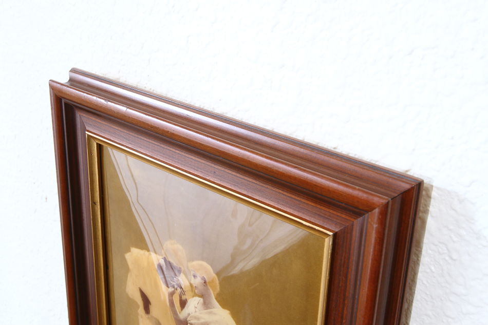 2Ladies in Art Nouveau Style / Crystolian Painting