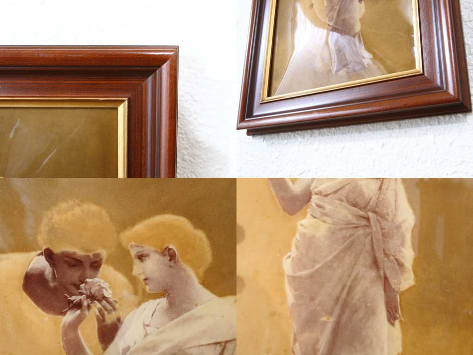 2Ladies in Art Nouveau Style / Crystolian Painting
